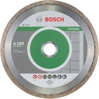 Bosch Diamanttrennscheibe Standard for Ceramic, Ø 180mm 10 Stück, Bohrung 22,23mm