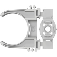 Bosch Professional PRO EPC-32 Rohrclip, 50 Stück, Schelle hellgrau, für Rohre Ø 32mm