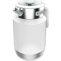 Cecotec ThermoSense 600 Touch White Electric Kettle, Wasserkocher weiß/edelstahl, 2.200 Watt, 1,7 Liter