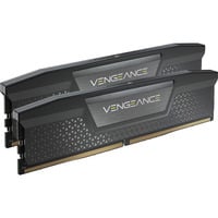 Corsair DIMM 64 GB DDR5-6400 (2x 32 GB) Dual-Kit, Arbeitsspeicher schwarz, CMH64GX5M2D6000C40, Vengeance RGB, INTEL XMP