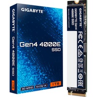 GIGABYTE Gen4 4000E SSD 1 TB PCIe 4.0 x4, NVMe 1.4, M.2 2280