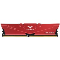 Team Group DIMM 8 GB DDR4-3200  , Arbeitsspeicher rot, TLZRD48G3200HC16F01, VULCAN Z, INTEL XMP