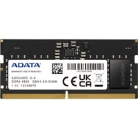 ADATA SO-DIMM 8 GB DDR5-4800   ECC, Arbeitsspeicher schwarz, AD5S48008G-S, Premier