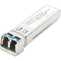 Digitus HP-kompatibel SFP+ 10G SM 1310nm 10Km mit DDM LC Duplex Stecker, Transceiver 10 Stück