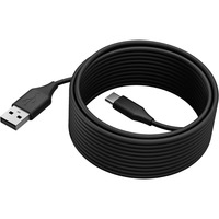 Jabra PanaCast 50 USB Kabel, USB-A Stecker > USB-C Stecker schwarz, 5 Meter