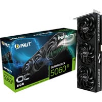 Palit GeForce RTX 5060 Ti Infinity 3 OC 8GB, Grafikkarte DLSS 4, 3x DisplayPort, 1x HDMI 2.1