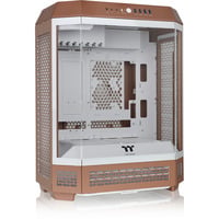 Thermaltake The Tower 600 , Tower-Gehäuse hellbraun, Tempered Glass x 3