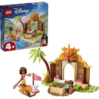 LEGO 43282 Disney Princess Vaianas Hütte und Boot, Konstruktionsspielzeug 
