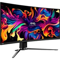 MSI MAG 341CQPDE QD-OLED, Gaming-Monitor 86.8 cm (34.2 Zoll), schwarz, UWQHD, QD-OLED, Curved, Adaptive-Sync, HDR, 175Hz Panel