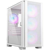Montech AIR 100 ARGB , Tower-Gehäuse weiß, Tempered Glass