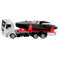 SIKU SUPER MAN LKW mit Motorboot, Modellfahrzeug