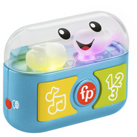 Fisher-Price Lern- und Spielspaß Mitspielohrstöpsel, Lernspaß musikalisches Lernspielzeug, mehrsprache Version