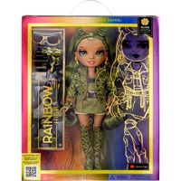 MGA Entertainment Rainbow High S23 Green Fashion Doll - Olivia Woods, Puppe 