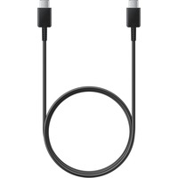 Samsung USB 2.0 Kabel, USB-C Stecker > USB-C Stecker schwarz, 1 Meter, Laden mit bis zu 60 Watt