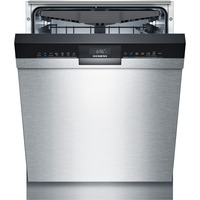 Siemens SN43ES14VE iQ300, Spülmaschine edelstahl (gebürstet)/schwarz, 60 cm, Home Connect