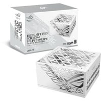 ASUS ROG-STRIX-1000P-GAMING-WHITE, PC-Netzteil weiß, 1x 12-Pin High Power GPU, 4x PCIe, Kabelmanagement, 1000 Watt