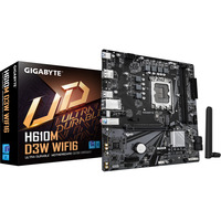GIGABYTE H610M D3W WIFI6, Mainboard schwarz/grau