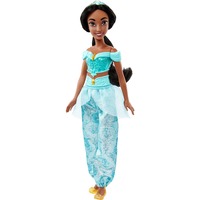Mattel Disney Prinzessin Jasmin-Modepuppe mit Accessoires, Spielfigur 