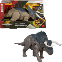 Mattel Jurassic World Wild Roar Nasutoceratops, Spielfigur