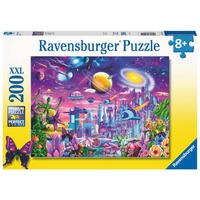 Ravensburger Kinderpuzzle Kosmische Stadt 200 Teile