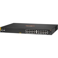 Hewlett Packard Enterprise Aruba 6000 24G CL4 4SFP 370W, Switch 370W PoE Budget