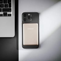Intenso Magnetic Wireless Powerbank MW10000 Champagner champagner, 10.000 mAh, MagSafe, PD