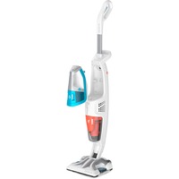 Rowenta Dampfstaubsauger Clean & Steam Multi RY8544, Dampfreiniger weiß/blau, 1.700 Watt