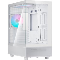 SilverStone Lucid 04, Tower-Gehäuse weiß, Tempered Glass x 2