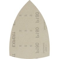 Bosch Professional Expert M480 Netzstruktur-Schleifblatt 100 x 150mm, K180 10 Stück, für Multischleifer