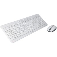 CHERRY STREAM DESKTOP RECHARGE, Desktop-Set weiß/grau, DE-Layout, Cherry SX-Scherentechnologie