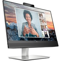 HP E24m G4, LED-Monitor 61 cm (24 Zoll), schwarz/silber, FullHD, IPS, Webcam, 75 Hz