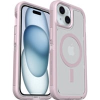 Otterbox Defender XT, Handyhülle schwarz/rosa, iPhone 16e/15/14/13, MagSafe