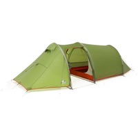 Vango Tunnelzelt F10 Xenon UL 2 Plus grün, mit großem Vorraum für Gepäck