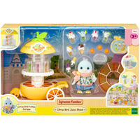 EPOCH Traumwiesen Sylvanian Families - Zitronenvogel Saftbar Spielset, Konstruktionsspielzeug 