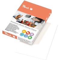 Peach Premium Photo Glossy Papier 10x15 cm, Fotopapier 260 g/m², 50 Blatt