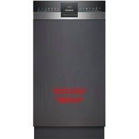 Siemens SR53ES24KE IQ300, Spülmaschine edelstahl (gebürstet)/schwarz, 45 cm, Home Connect