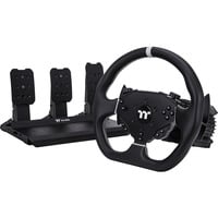 Thermaltake G6 Direct Drive Racing Wheel mit Pedale Bundle, Simulatoren-Set schwarz
