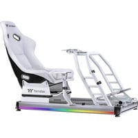 Thermaltake GR500 Snow Racing Simulator Cockpit, Sim Rig weiß