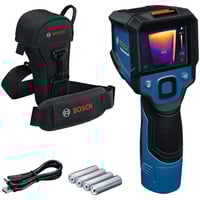 Bosch Akku-Wärmebildkamera GTC 12V-450-13 Professional, Thermodetektor blau/schwarz, ohne Akku und Ladegerät, in Werkzeugtasche