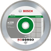 Bosch Diamanttrennscheibe Standard for Ceramic, Ø 230mm 10 Stück, Bohrung 22,23mm