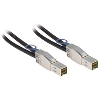 Inter-Tech Kabel SFF 8644 > SFF 8644 schwarz, 1 Meter