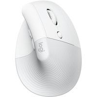 Logitech Lift für Mac, Maus weiß, Bluetooth, kompatibel mit macOS und iPadOS