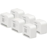 Bosch Smart Home Smart Home Licht-/Rolladensteuerung II, Relais 6er Pack