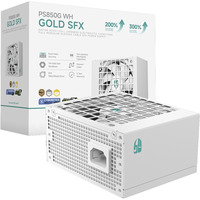 DeepCool GAMER STORM PS850G, PC-Netzteil weiß, 1x 12-Pin High-Power GPU, 3x PCIe, Kabelmanagement, 850 Watt
