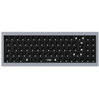 Keychron Q7 Barebone ISO, Gaming-Tastatur grau, Hot-Swap, Aluminiumrahmen, RGB