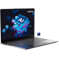 Medion SPRCHRGD 14 S2 (MD62722), Notebook grau, Intel® Core™ Ultra 7 258V, Intel® Arc™ Graphics 140V, 32 GB LPDDR5X, 1 TB (1 TB SSD), Windows 11 Home 64-Bit