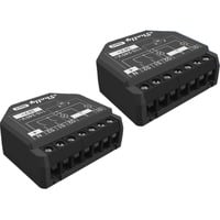 Shelly 2PM Gen3, Relais schwarz, 2 Kanäle, 2er Pack