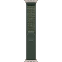 Apple 49 mm Trail Loop, Uhrenarmband grün/titan, Größe M/L
