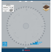 Bosch PRO Construct Wood Kreissägeblatt, Ø 600mm, 40Z Bohrung 30mm, für Tischkreissägen