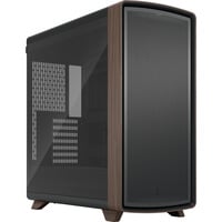 Fractal Design Summit Black TG Light Tint, Tower-Gehäuse schwarz/holz